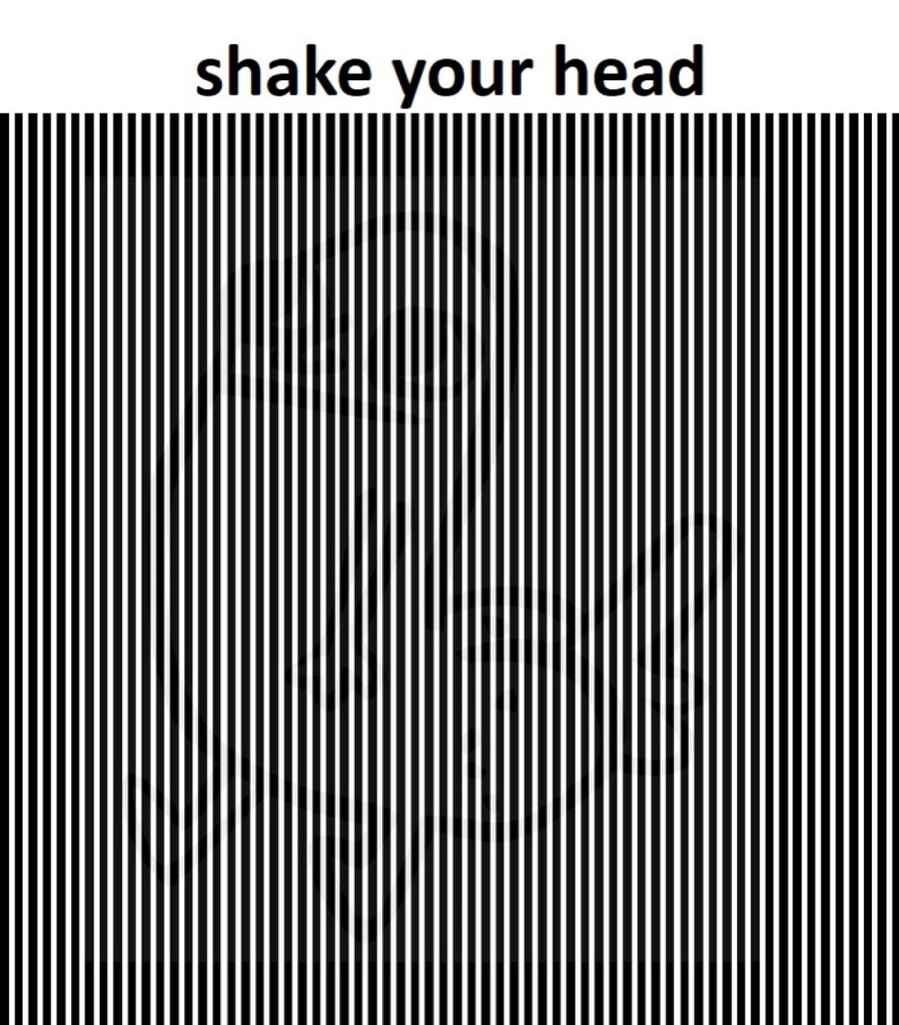 Shake your head