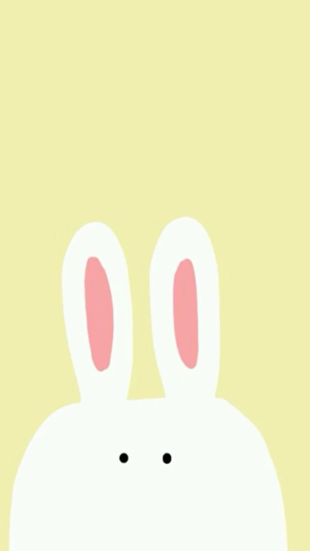 Bunny iPhone 壁纸 锁屏 微信 背景 手绘 插画 平铺