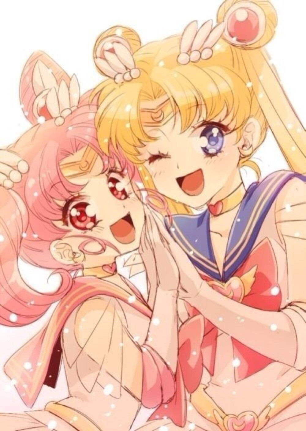 Sailor Moon 美少女战士 水冰月 水兵月 月野兔 cr：tumblr