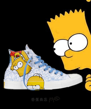 The Simpsons X Converse