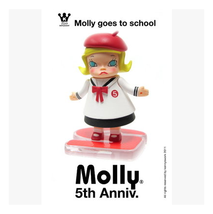 鐵人兄弟 Kennyswork 3寸 5周年版 Molly Goes To School