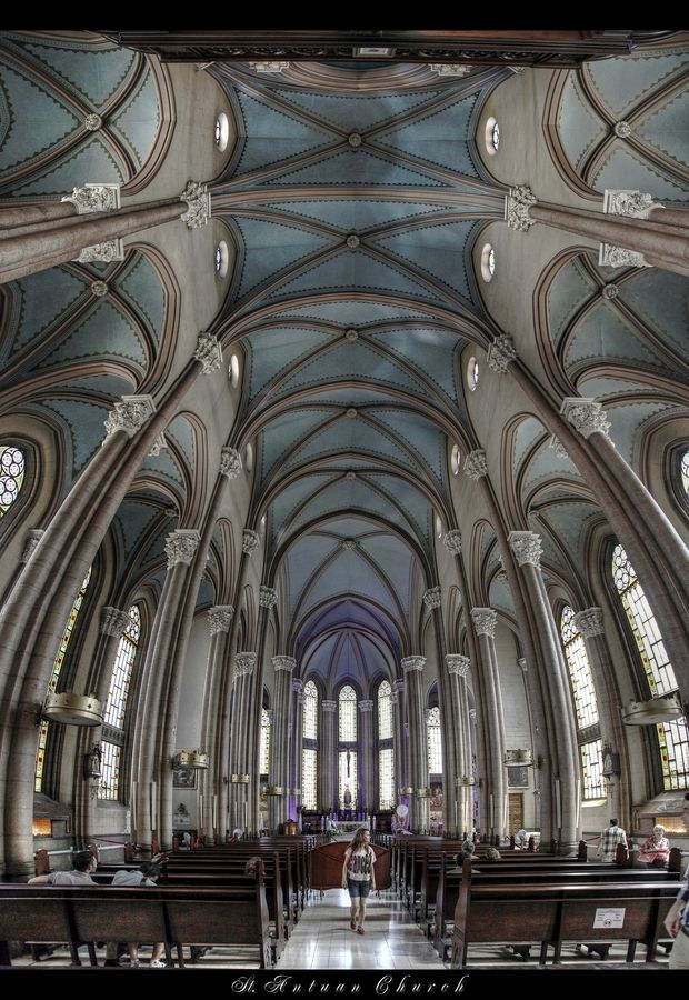 St. Antuan Church. The church is the largest cathedral of the Roman Catholic Church in Istanbul, Turkey.