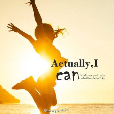 跳。阳光和跳跃。