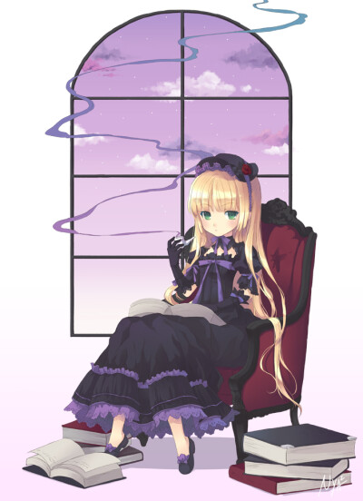 GOSICK\哥特萝莉侦探事件薄 动漫 维包 哥特风