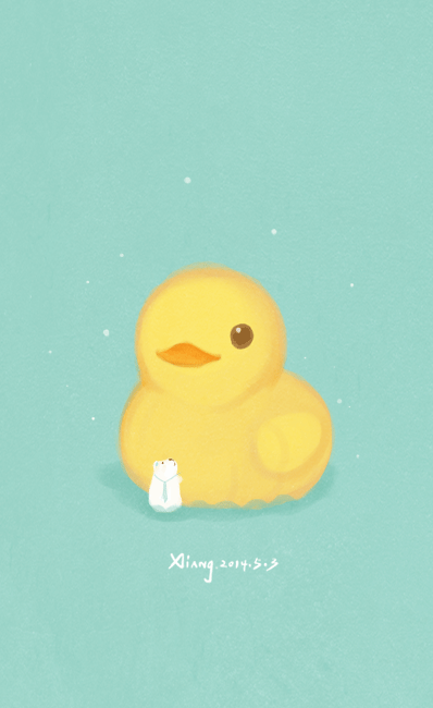 壁纸 背景 卖萌 可爱 蓝色 治愈 简单小图 动物 白熊 套图 北极熊系列图