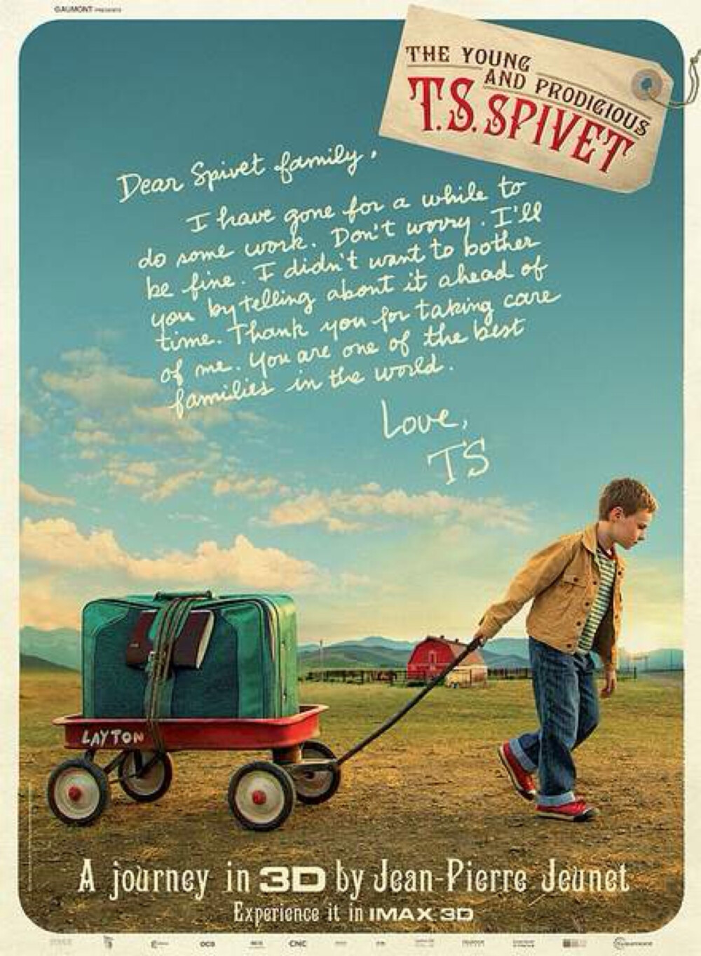 【The Young and Prodigious TS Spivet】来一次横跨大陆的冒险