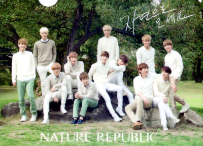 12。NATURE REPUBLIC。EXO。