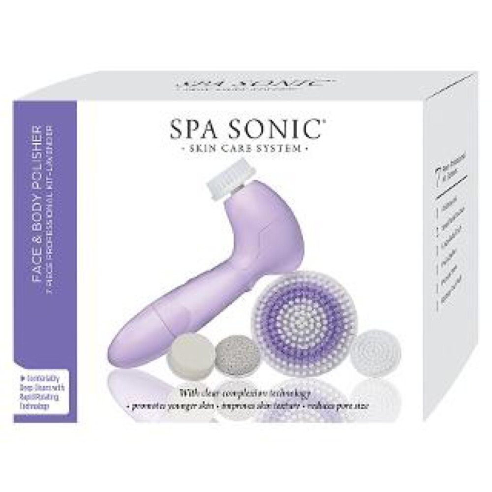 Spa Sonic专业美肌系统7件套（美国直邮） 新店促销限时免邮费！http://wd.koudai.com/item.html?itemID=185847514&amp;amp;wfr=wb