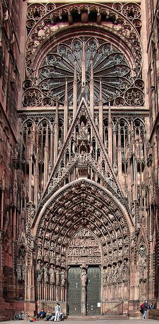 Cathedrale de Strasbourg, France 門