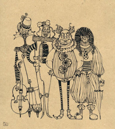 #MrSithZam#来自越南的插画师，画风很独特