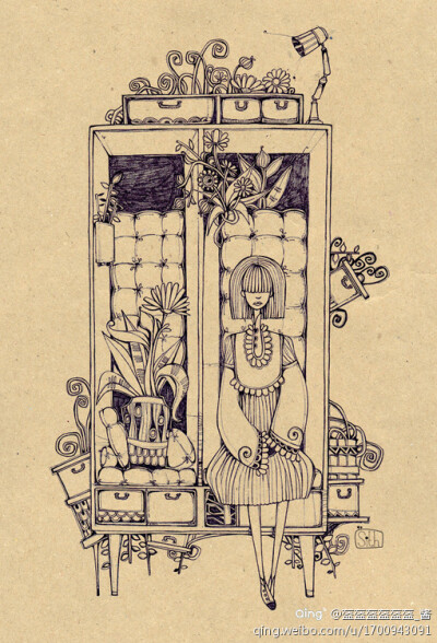 #MrSithZam#来自越南的插画师，画风很独特