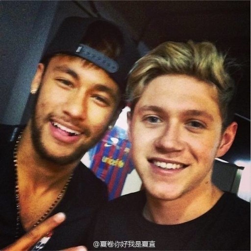 【ONE DIRECTION】奶儿和Neymar.