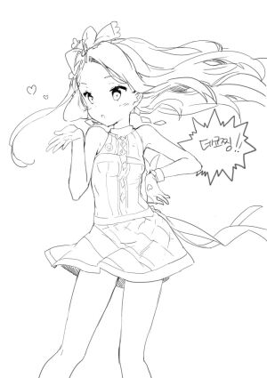 手绘 插画 线稿 手稿 黑白素材