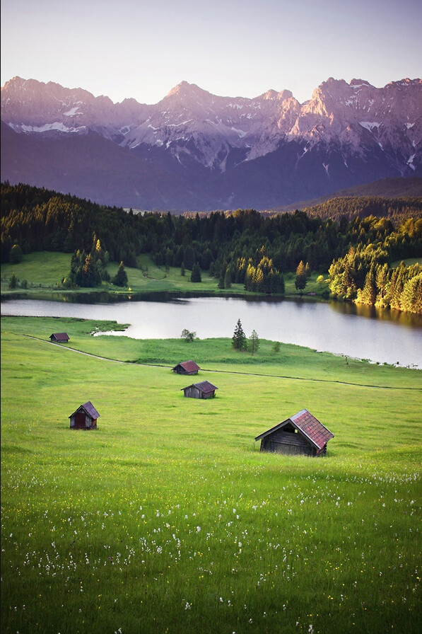 Bavaria, Germany。巴伐利亚州，德国东南部。