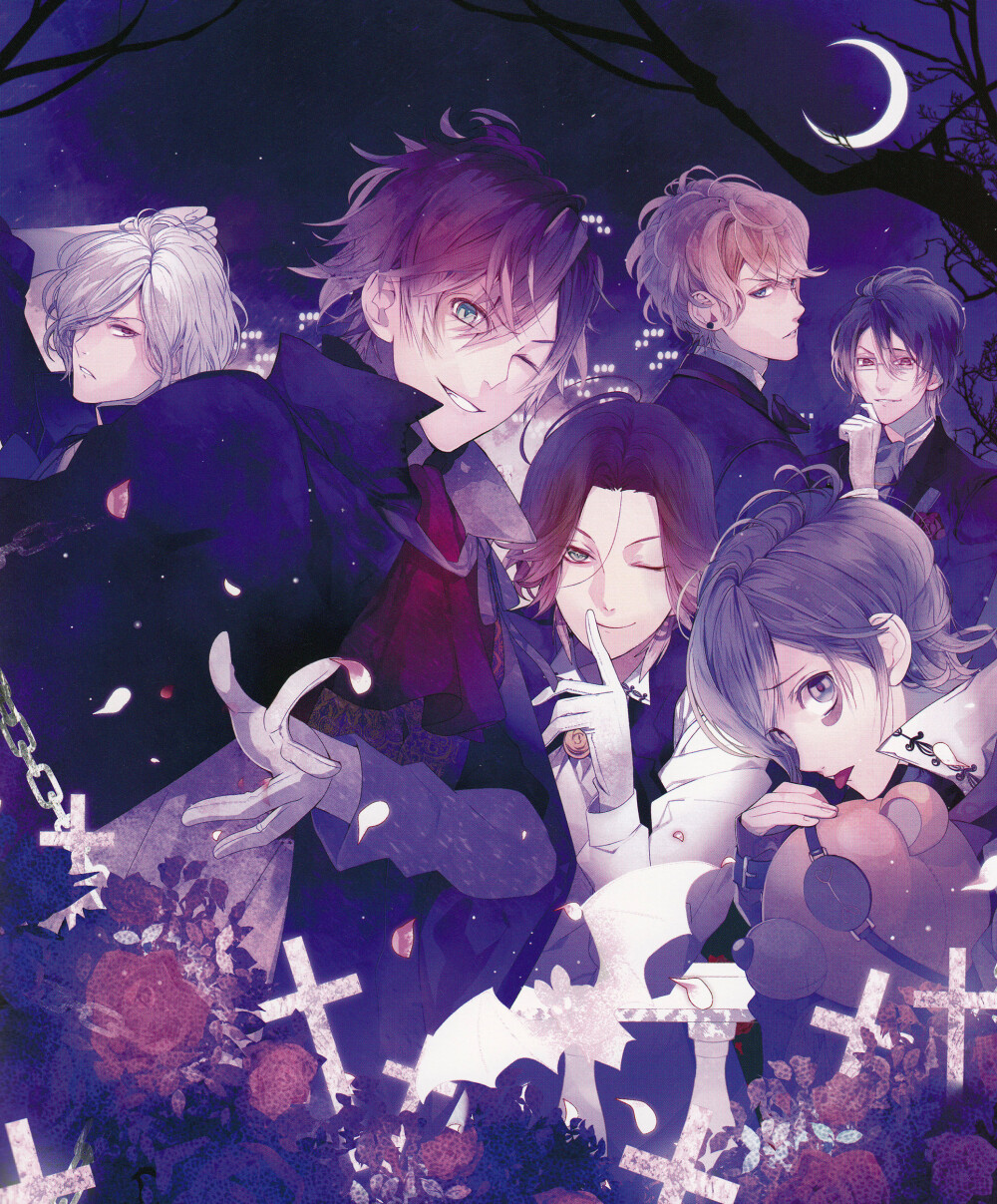 魔鬼恋人 diabolik lovers 逆卷 壁纸 堆糖美图壁纸兴趣社区