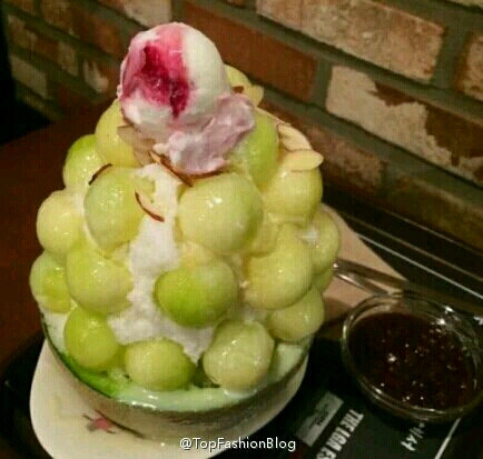 Fruit ice Cream!