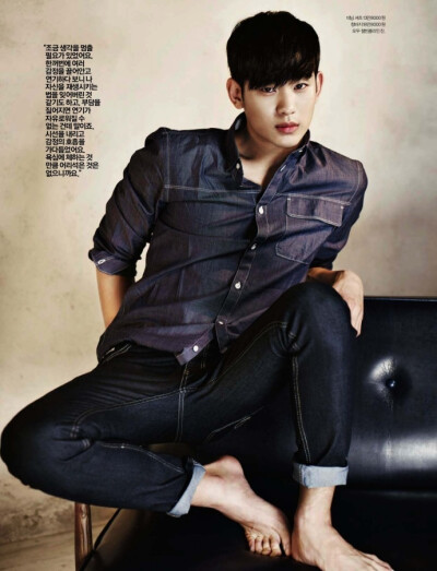 #金秀贤# 20140303 《esquire》 3月号 e-book 9P