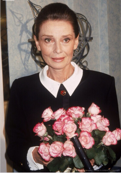 暮年的奥黛丽赫本