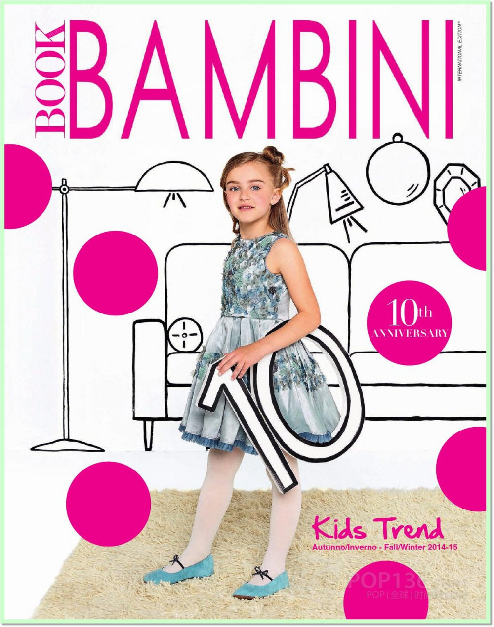 以上是《Book Moda Bambini》意大利2014-2015秋冬号童装杂志部分图片，浏览完整版你可以免费登陆注册http://www.pop-fashion.com/magazine/001I20140630I75383914_p_1.html?pid=1066