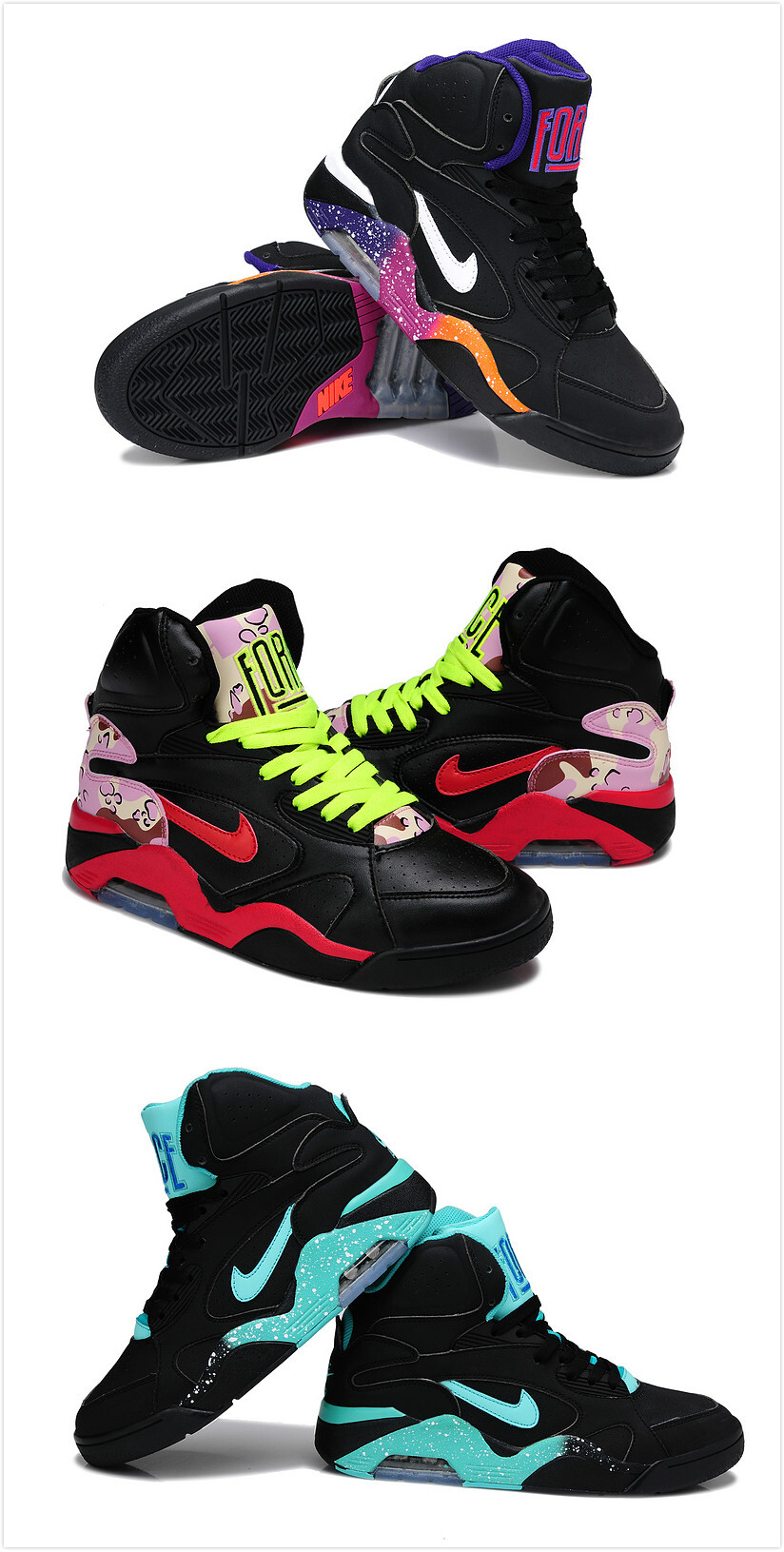 巴克利球鞋 nike air force 180 mid 支持鞋码：41-47 专柜货。有意购买者+QQ：943179084，注明是在堆糖网上看到的噢~