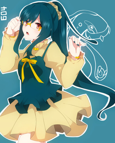 这套拟人是以前看到的，画风蛮喜欢的，就是画师不明。就几十张的说（其实画完的话会累死的吧···）