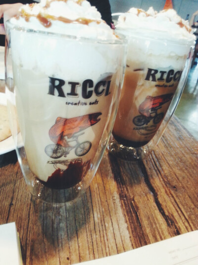 巧克力旋风摩卡.❤ from RICCI cafe