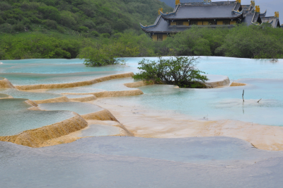 黄龙美景。