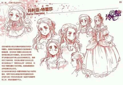 【黑塔利亚】APH 玛利亚女王本家人设