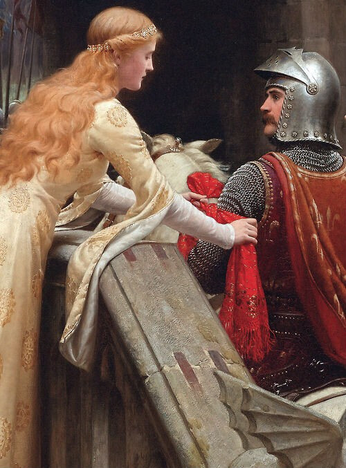 中世纪的骑士和淑女