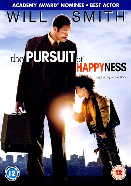 《当幸福来敲门》（The Pursuit of Happyness）（非官方翻译或称《追求幸福》、《追逐幸福》）是一部获得奥斯卡提名最佳男主角的2006年剧情片，由哥伦比亚影业发行。电影改编自美国加德纳理财公司执行长克里斯·加德纳的真实故事，由意大利导演盖布瑞·穆契诺执导，威尔·史密斯演出克里斯·加德纳，并担任监制，而他现实生活中的儿子杰登·史密斯则饰演克里斯的儿子克里斯托弗。