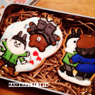 来自星星的你，line cookies！