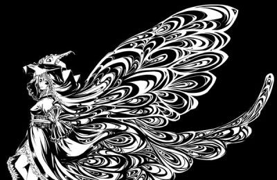 黑白杂图 忘川之上，桑梓之下。