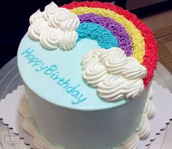 彩虹蛋糕