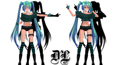 3D 初音 V家族 二次元 动漫