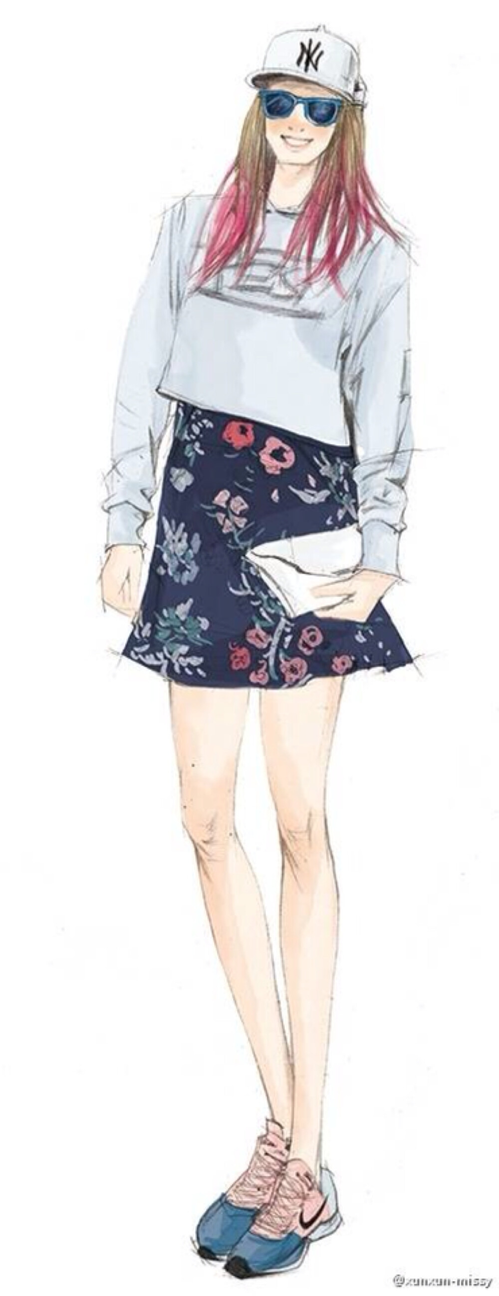 xunxun—missy时装插画