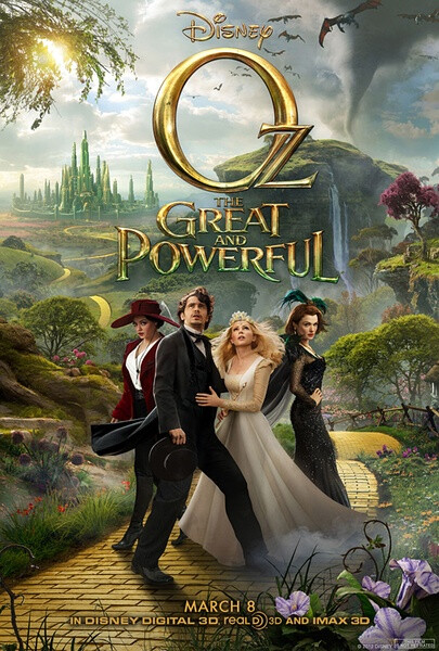 [灰]。魔境仙踪 Oz: The Great and Powerful - 额 这部电影的预告不错 =-= 但是看下来除了画面神马的我觉得还可以 =.= 剧情不喜欢...