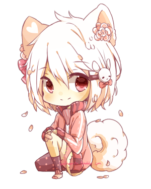 萌物 可爱 水粉画 水彩  Q版