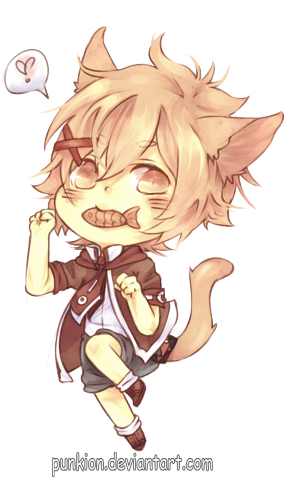 萌物 可爱 水粉画 水彩  Q版