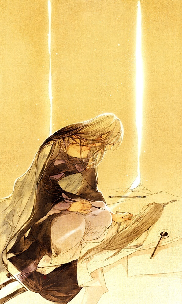 伊吹五月，青年插画家，在《漫友200期》正式出道，现就职于九州志编辑部，任职美编。已经有个人画集《DACAPO》《花与剑》《心鼓弦》《归去来》《梅隐香》《心战》《花间词》《乱生春华》。要是以后有个人也愿意这么对我就好了