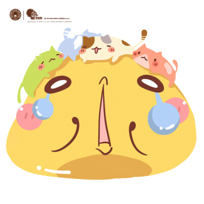 一组卖萌雪梅娘团子 @安糍喵