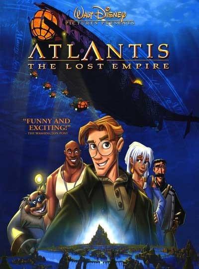 亚特兰帝斯：失落的帝国(Atlantis: The Lost Empire)------真正的冒险 深入亚特兰蒂斯 失落的大西洲！水晶争夺战 保卫亚特兰蒂斯