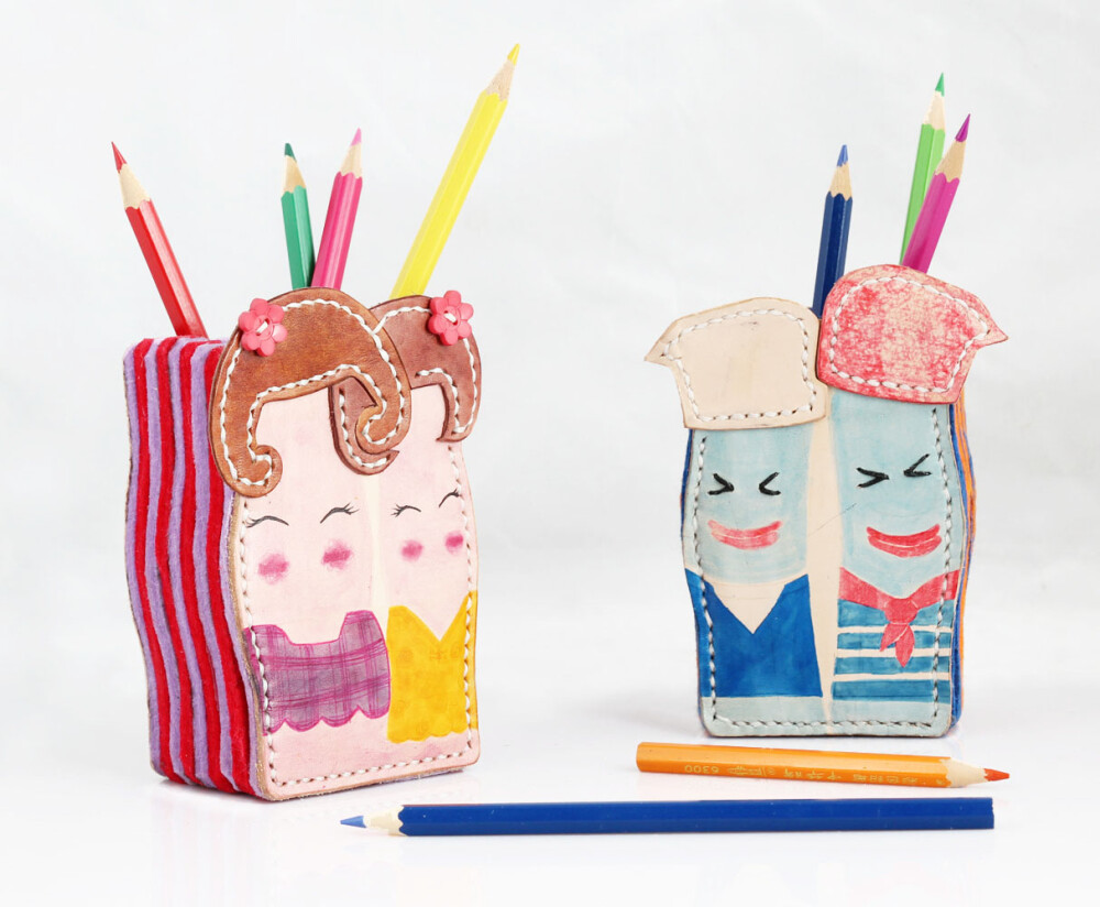 植鞣革与纤维布的结合。