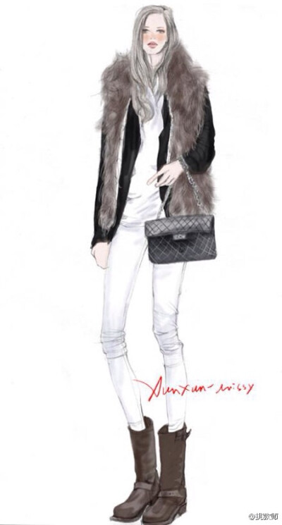 手绘 服装 搭配