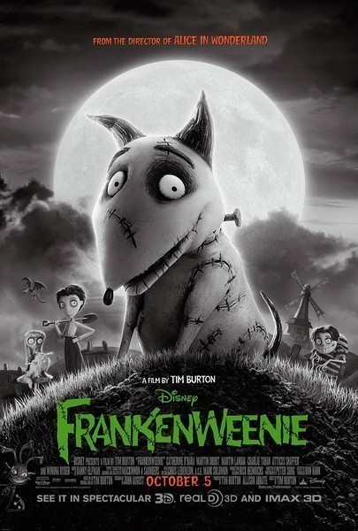 科学怪狗(Frankenweenie)------“When you lose someone you love, they never really leave you.“，“They just get into our heart.” ---“I don't want him to be in my heart.”，“I just want him back.”