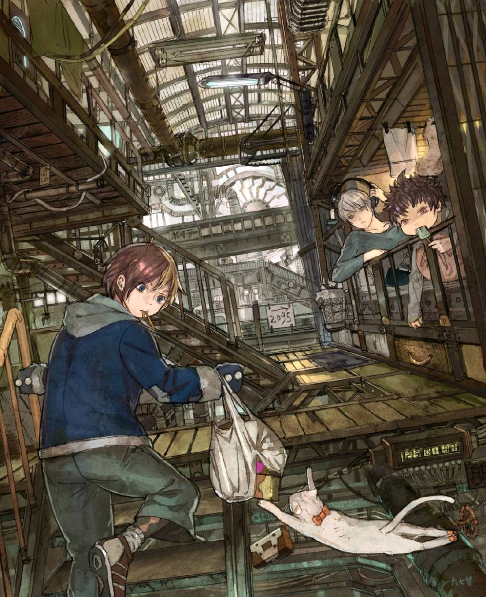 对这种细节刻画到极致的场景...毫无抵抗力啊... / [pixiv iid=57629]