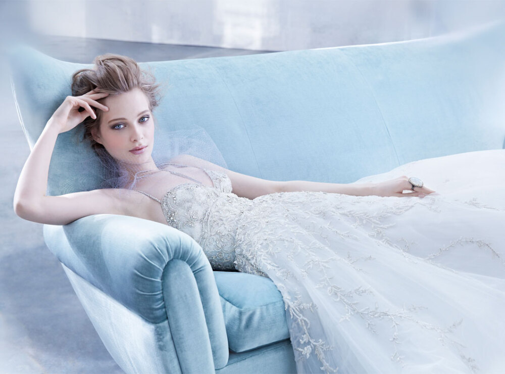 Lazaro Bridal Gowns, wedding dresses Fall 2014 collection.拉萨罗2014秋冬婚纱大片。