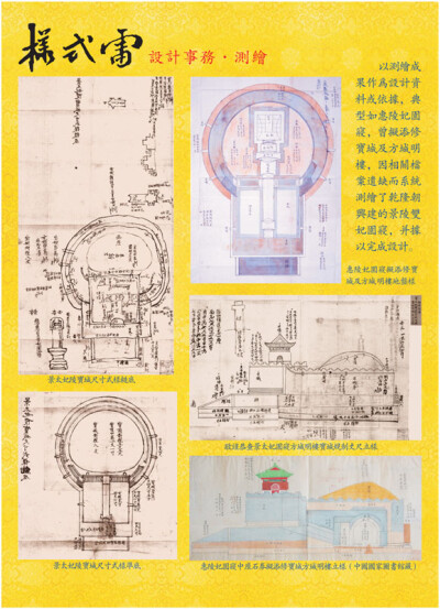 清代样式雷建筑图档展