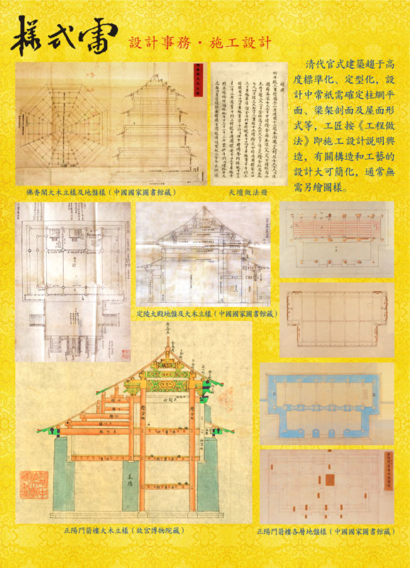 清代样式雷建筑图档展