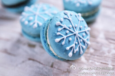 snow macarons。缤纷马卡龙