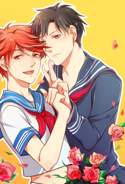 月刊少女野崎君 野崎梅太郎 御子柴实琴 图源p站 id=45497810【侵删】